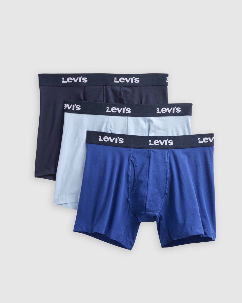 Набір чоловічих трусів боксерів Levi's 3 шт 1159857738 — фото 1