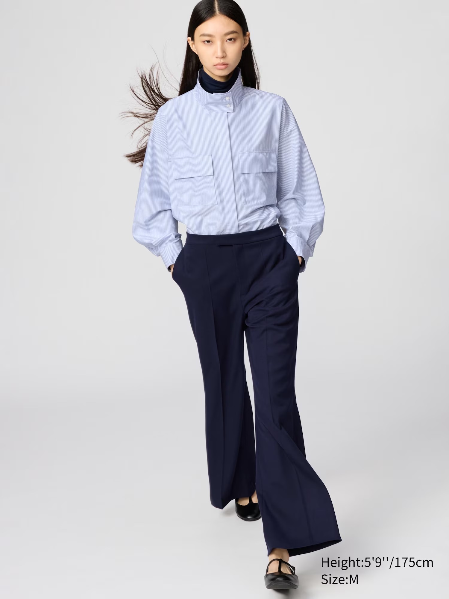 Універсальні балетки Uniqlo з екошкіри 39 — фото 5