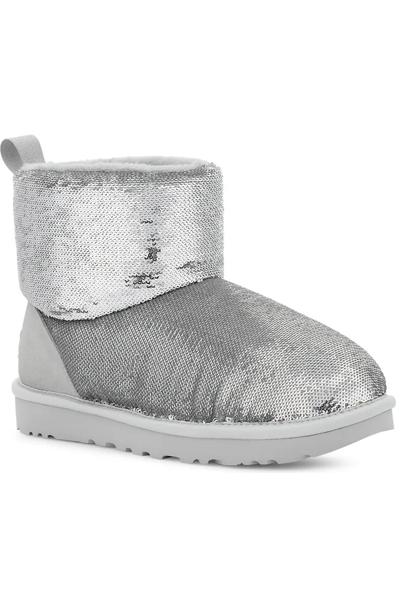 Жіночі укорочені уггі UGG з хутром 37 — фото 1