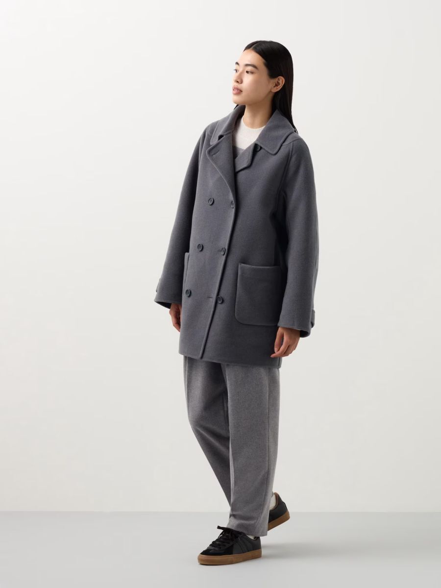 Стильні кросівки Uniqlo з екошкіри 42 — фото 10
