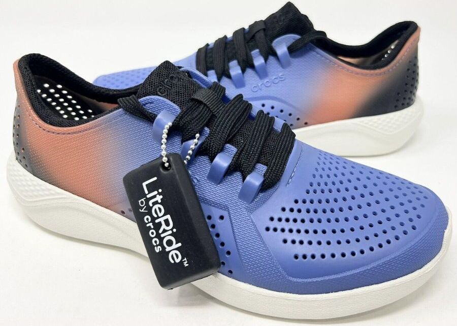 Кросівки LITERIDE Crocs кеди зі шнурівкою 34-35 — фото 6