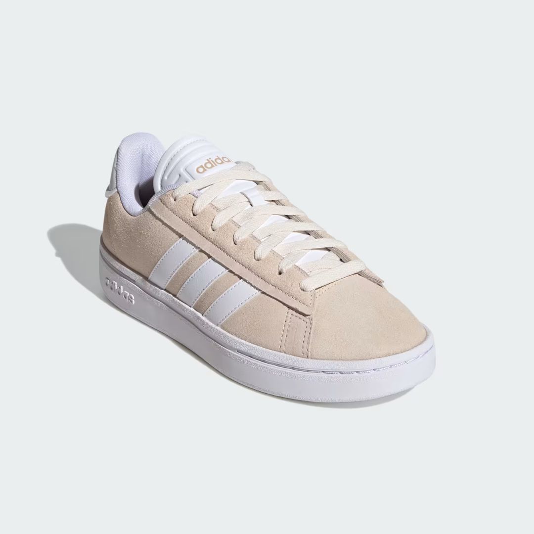 Жіночі кросівки Grand Court Alpha Adidas з натуральної замші 41 1/3 — фото 1