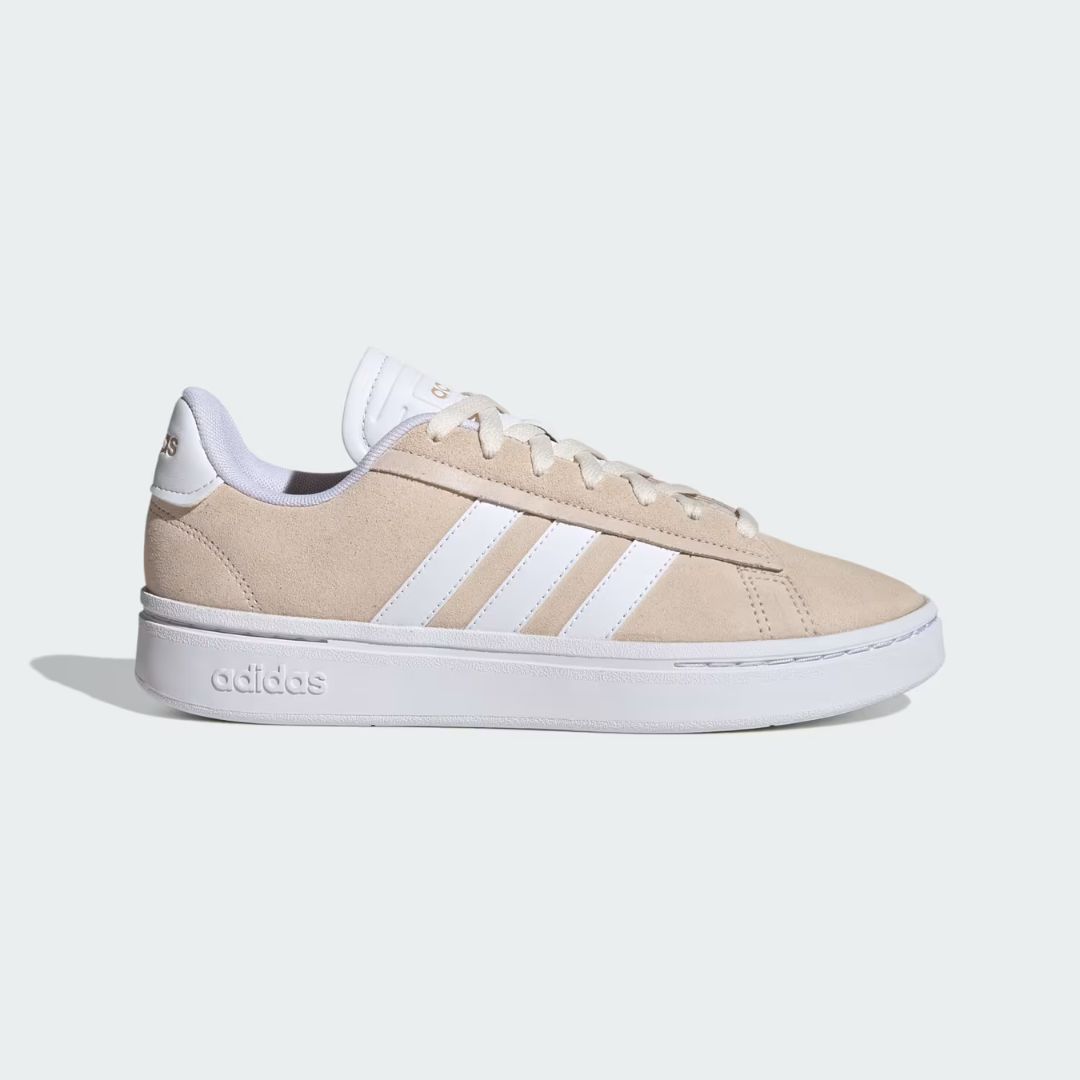 Жіночі кросівки Grand Court Alpha Adidas з натуральної замші 41 1/3 — фото 4