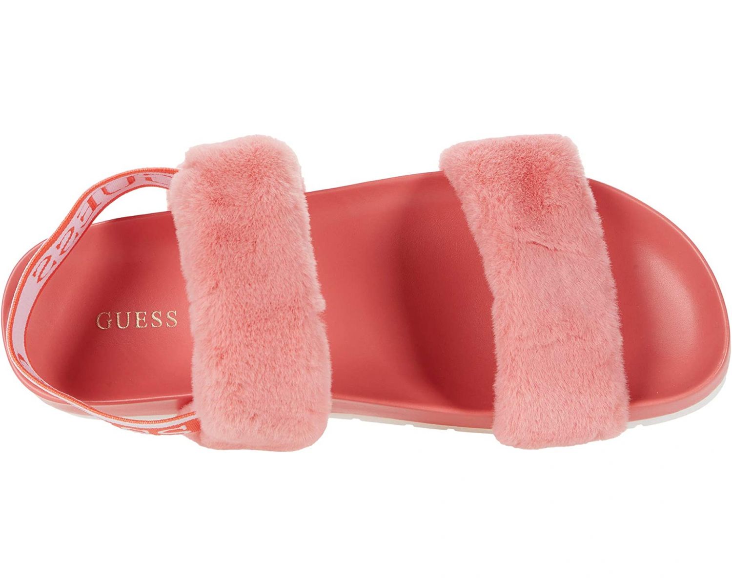 М'які жіночі сандалі Guess слайдери з еластичним ремінцем 1159778991 — фото 4