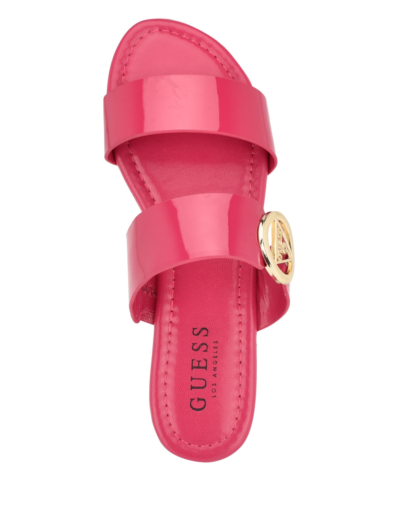 Витончені жіночі сандалі GUESS з логотипом 1159801303 — фото 4