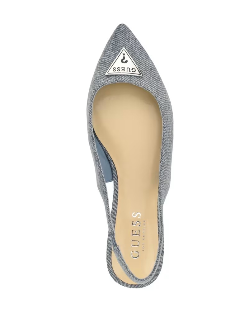 Женские туфли GUESS слингбэки 38 (7,5 US) 24,8 см Синий 1159827204 — фото 4
