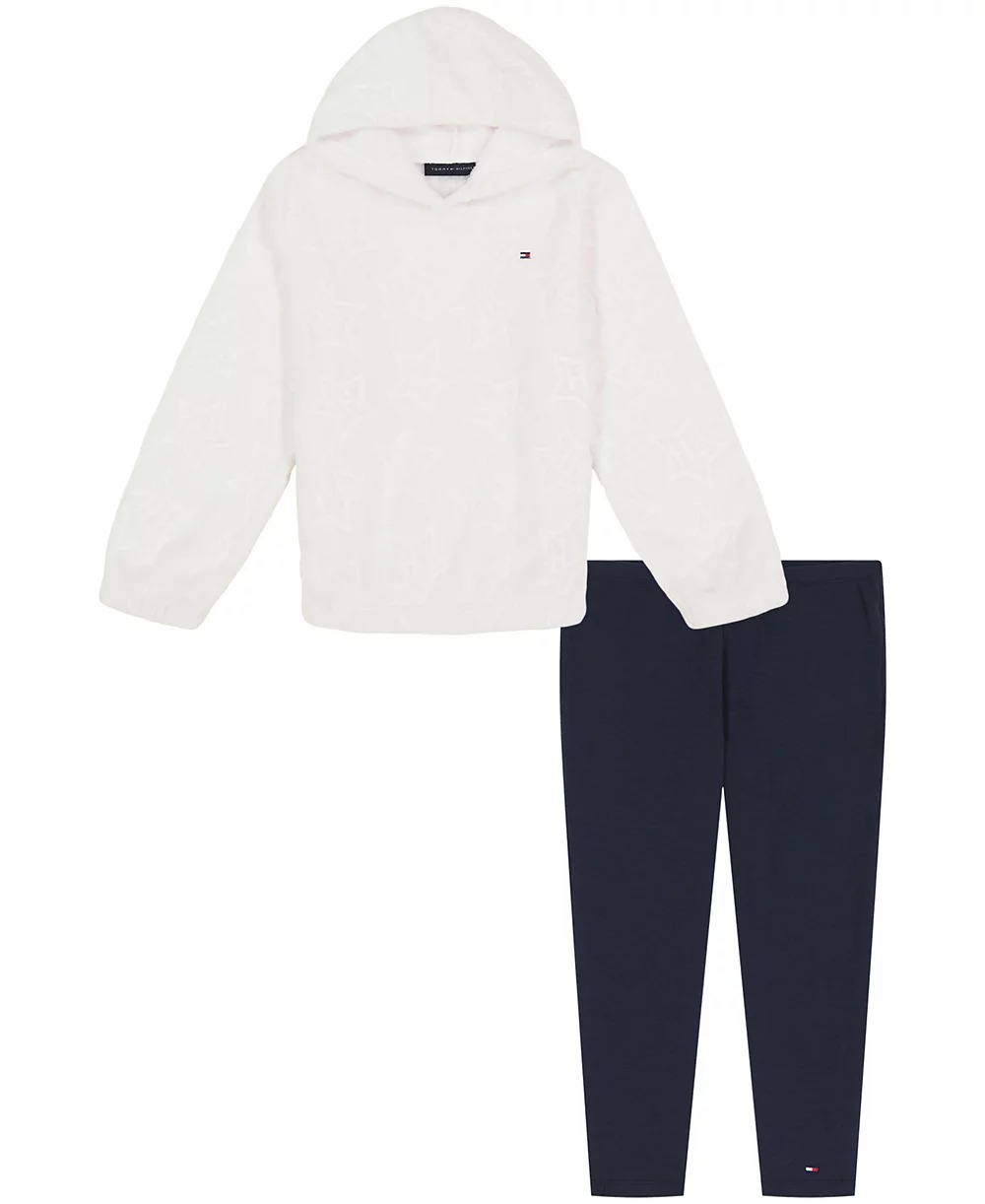 Дитячий комплект Tommy Hilfiger худі з шерпи та легінси 1159825771 — фото 1