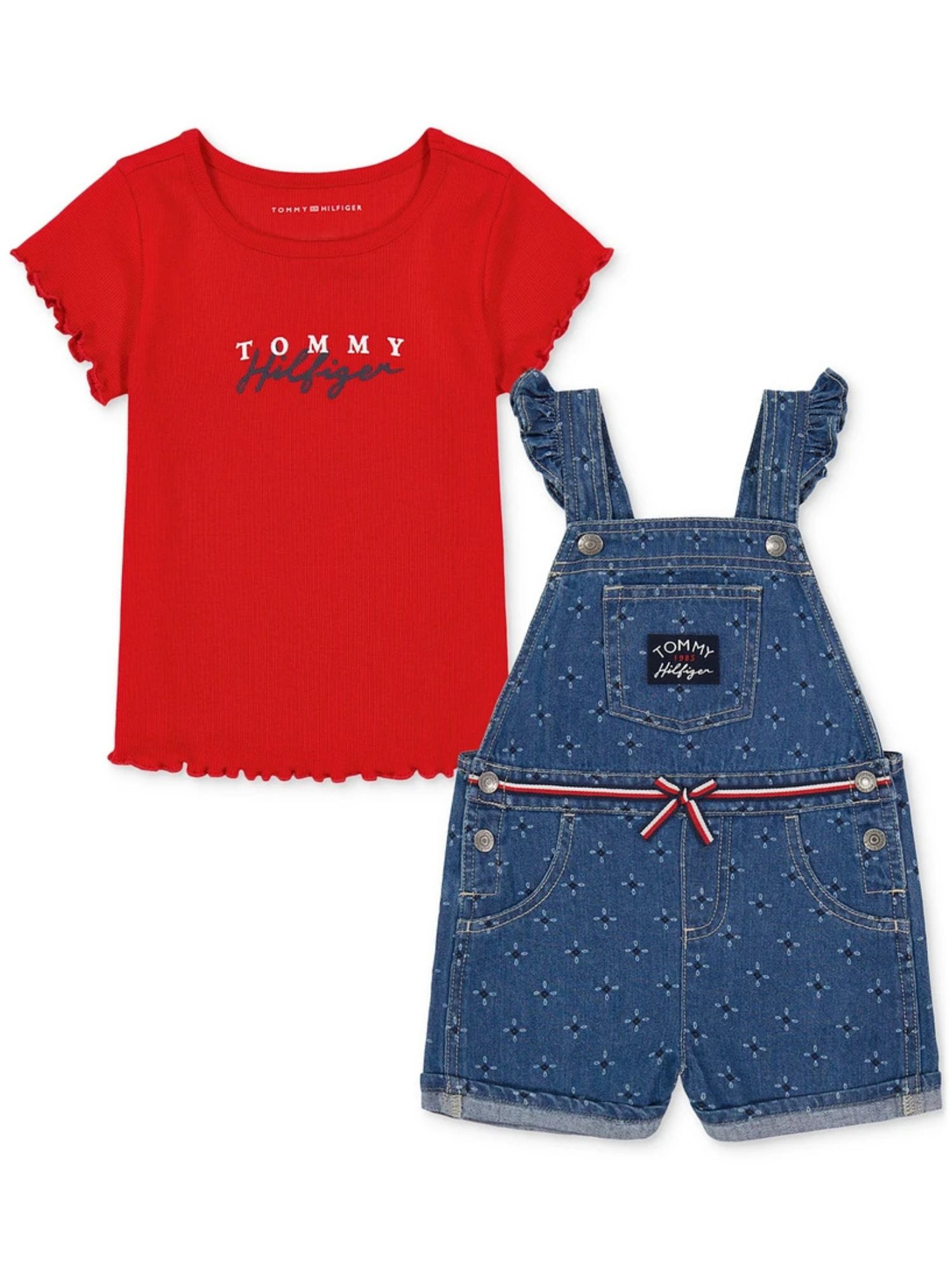 Дитячий костюм Tommy Hilfiger футболка та комбінезон 1159826354 — фото 1