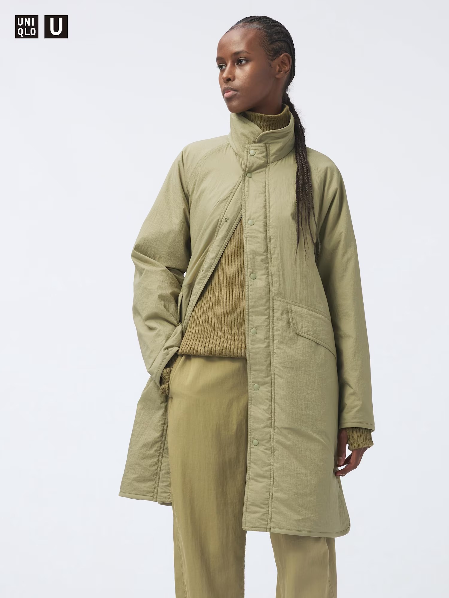 Пальто довге PUFFERTECH UNIQLO куртка 1159826559 — фото 1
