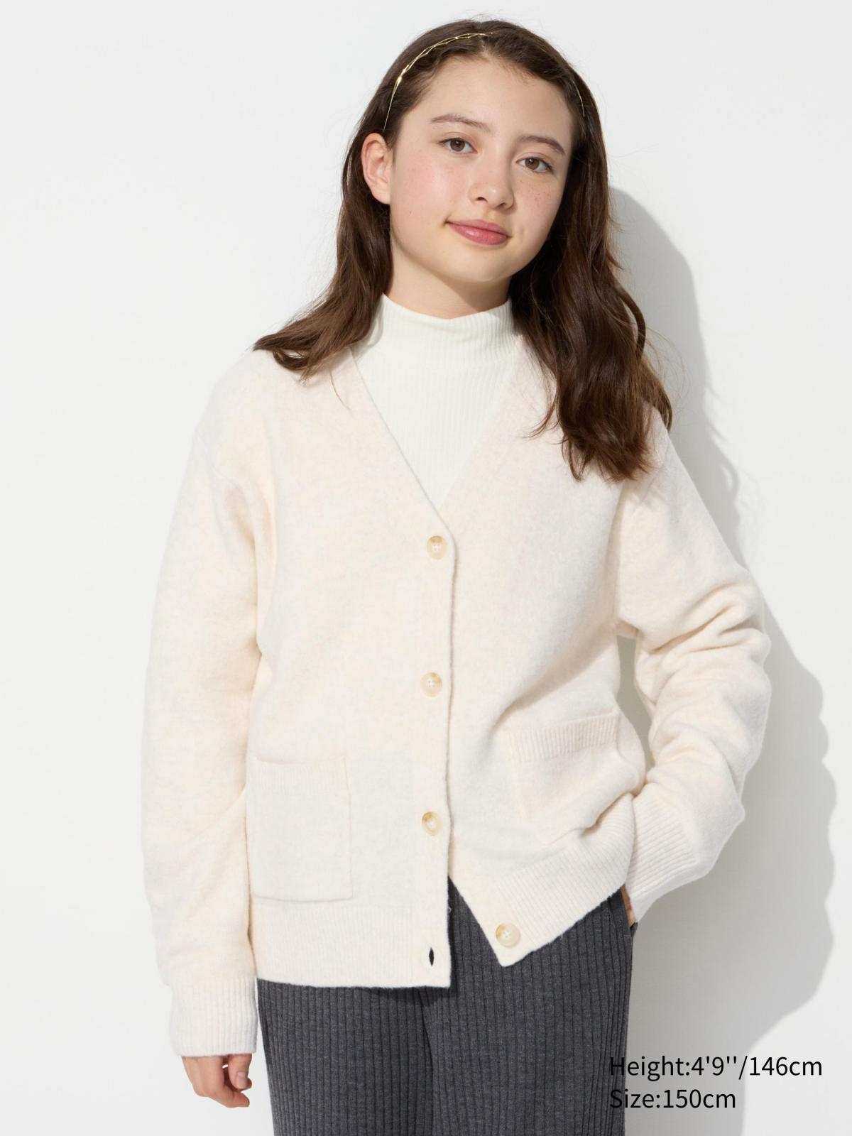 Дитяча кофта-кардиган UNIQLO із пряжі Soufflee 1159826910 — фото 1