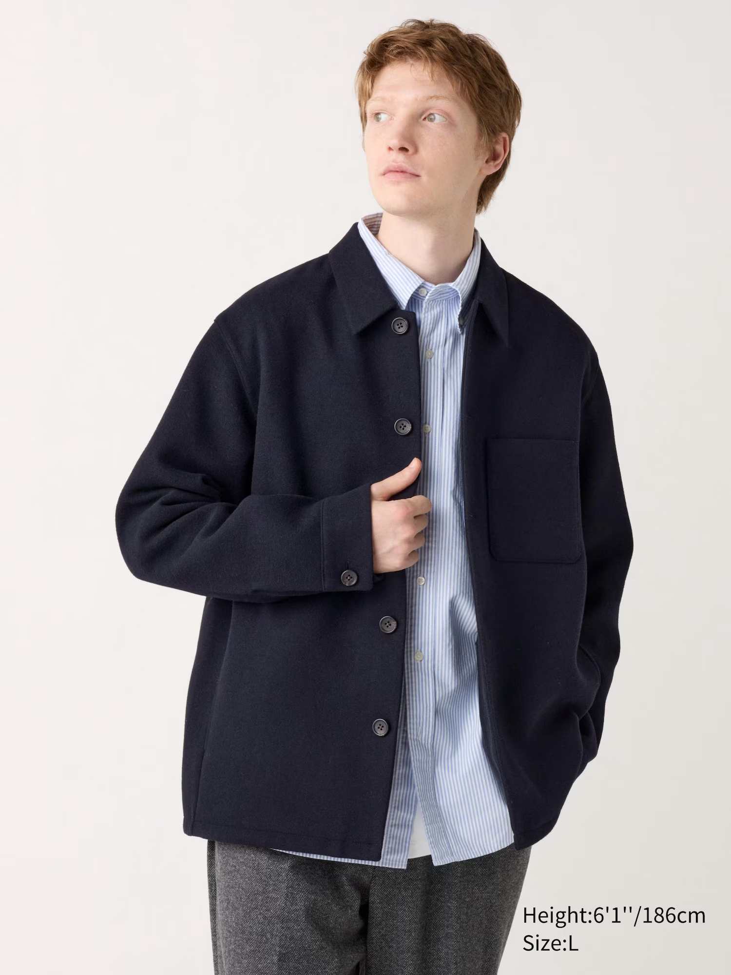 Куртка-сорочка UNIQLO на гудзиках 1159827311 — фото 1
