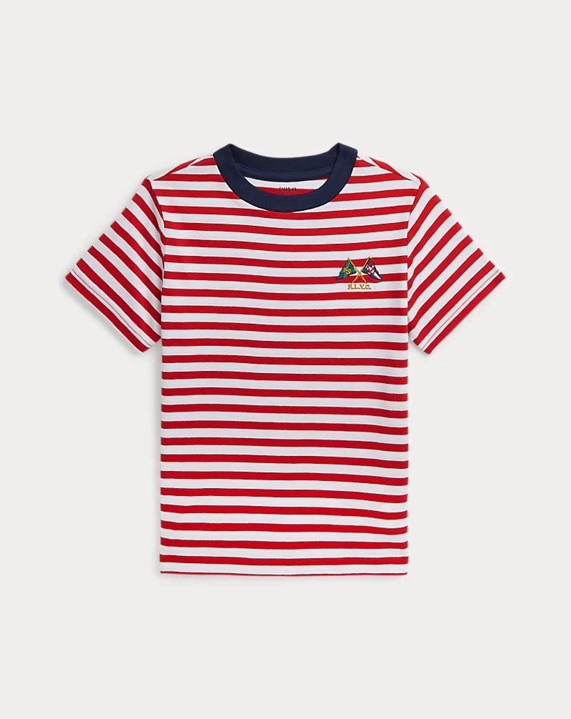 Футболка для хлопчика Polo Ralph Lauren в смужку 1159827931 — фото 1