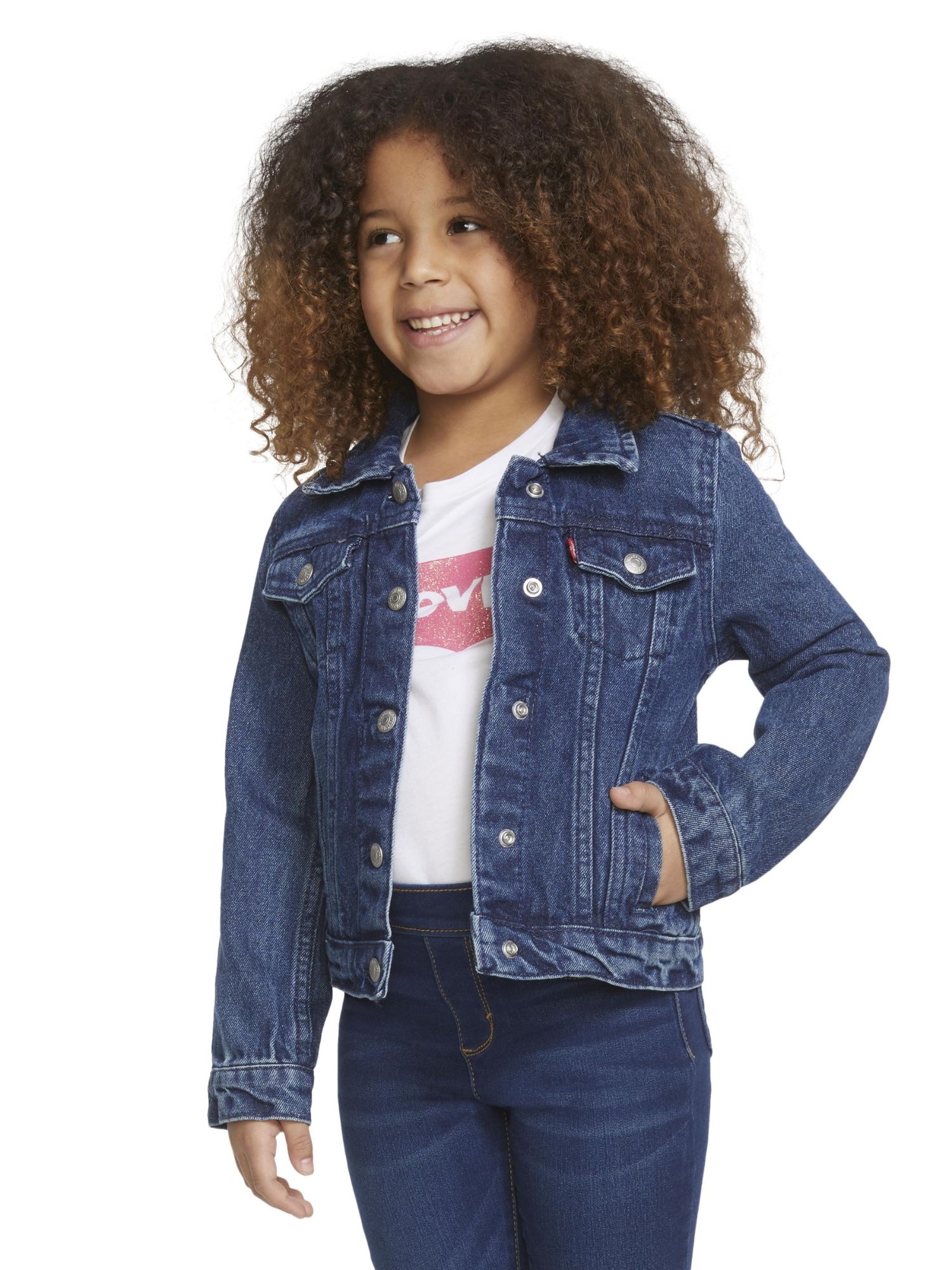 Дитяча джинсова куртка Levi's 1159828046 — фото 1