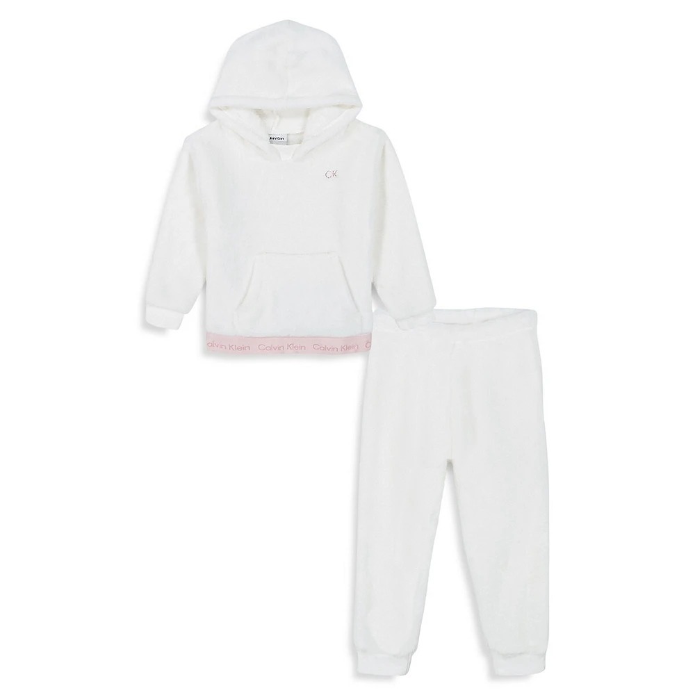 Дитячий костюм з шерпи Calvin Klein худі та джогери 1159828573 — фото 1