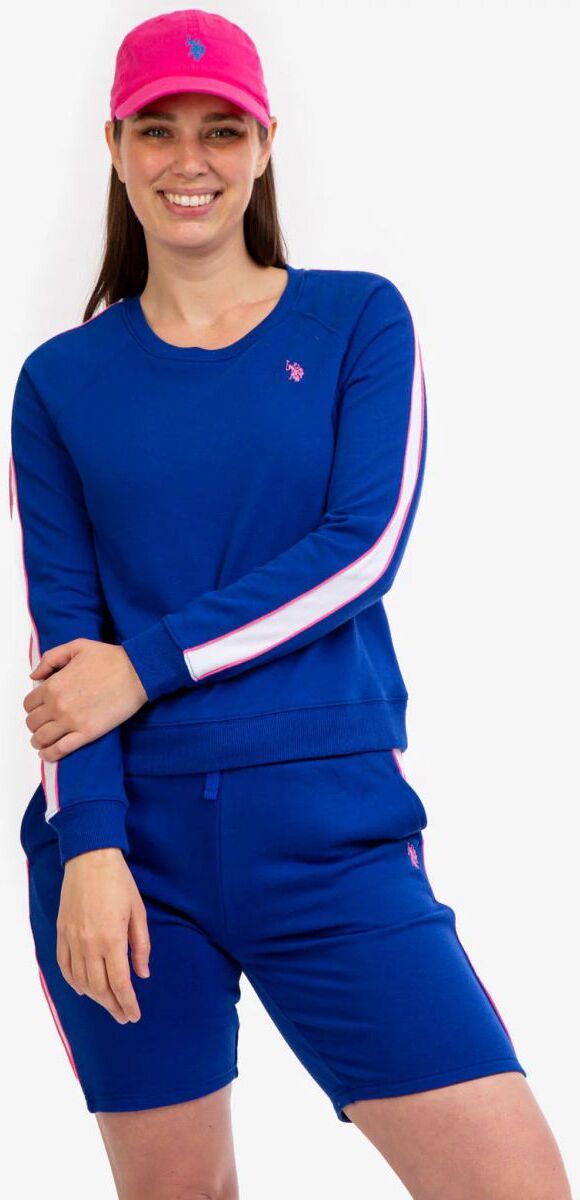 Жіночий світшот US Polo Assn з логотипом 1159827696 (Синій S) — фото 2