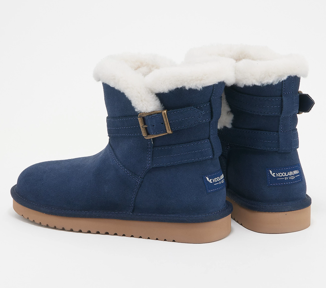 Жіночі уггі Koolaburra by UGG Delene Mini Insignia з хутром 1159775583 — фото 4
