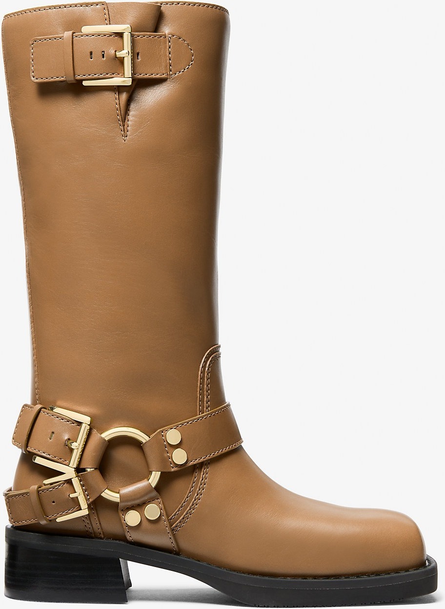Шкіряні чоботи Michael Kors 36 — фото 4