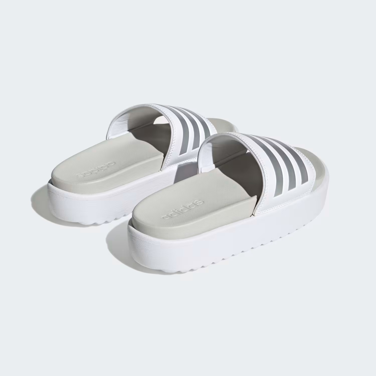 Шльопанці Adilette Platform Adidas на платформі 40 1/2 — фото 7