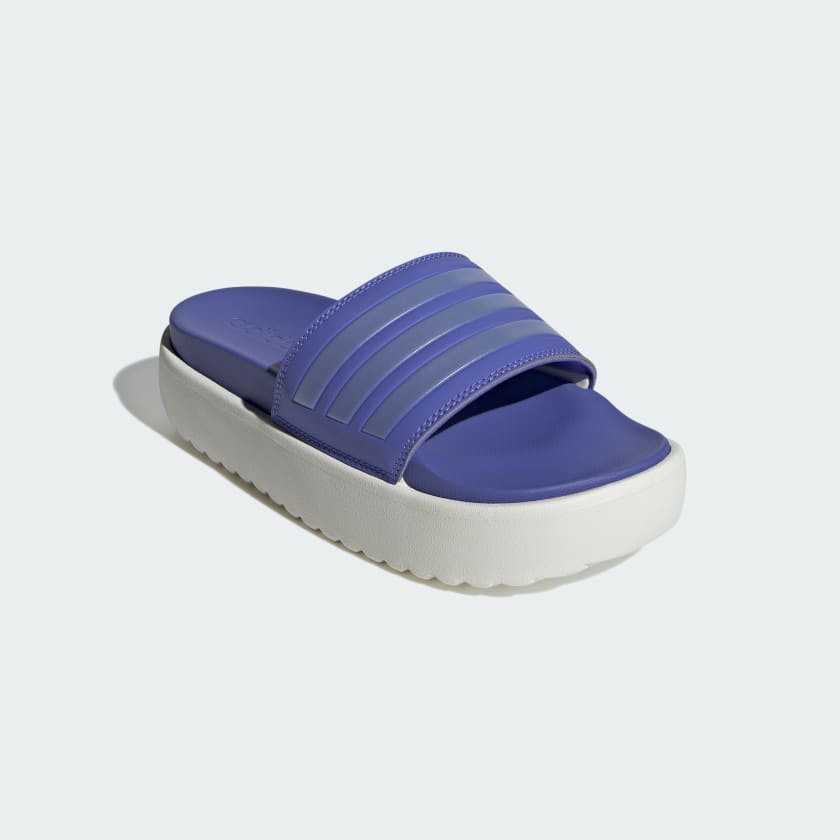 Шльопанці Adilette Platform Adidas на платформі 40 1/2 — фото 2