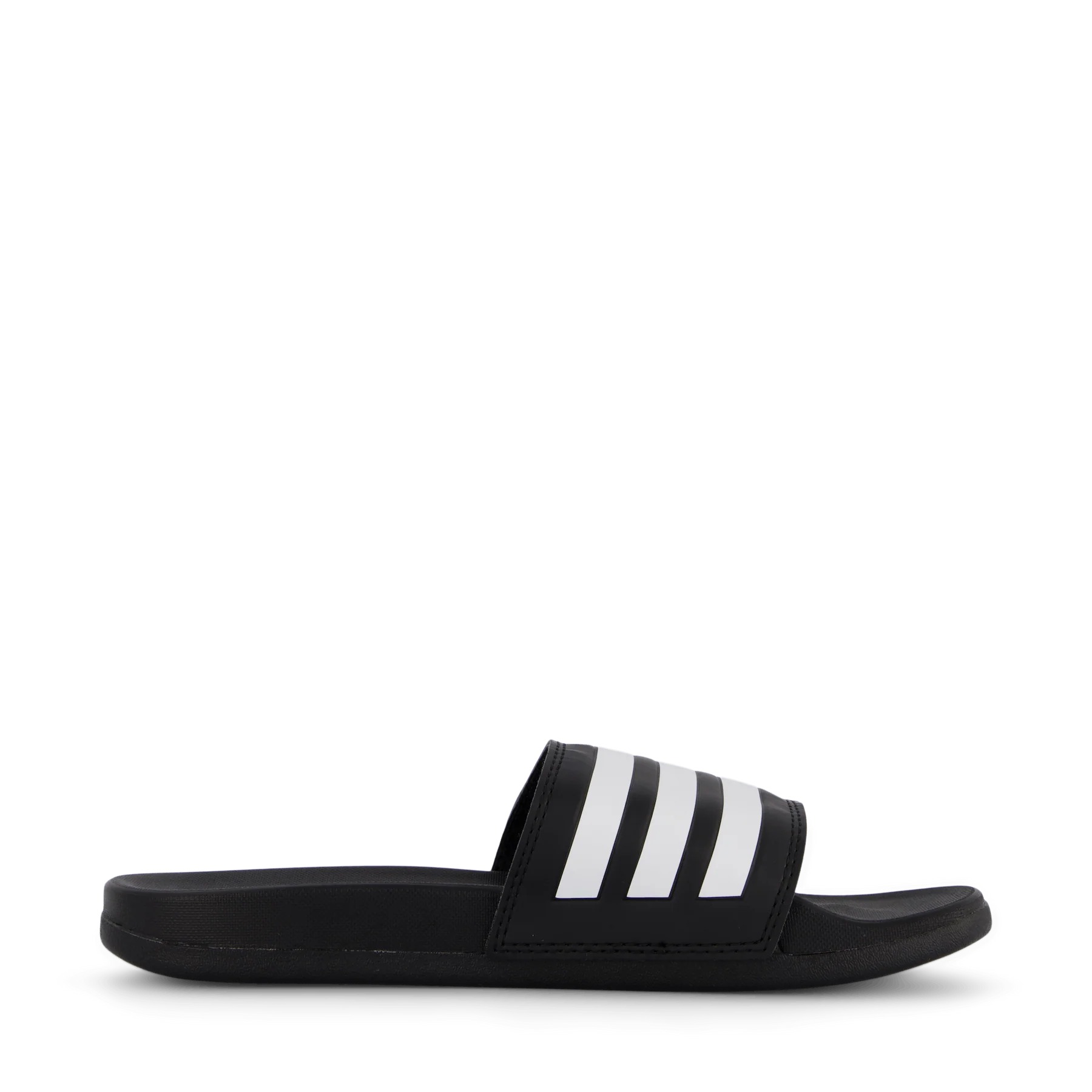 Легкі шльопанці Adilette Comfort Adidas з фірмовими смужками 42 — фото 4