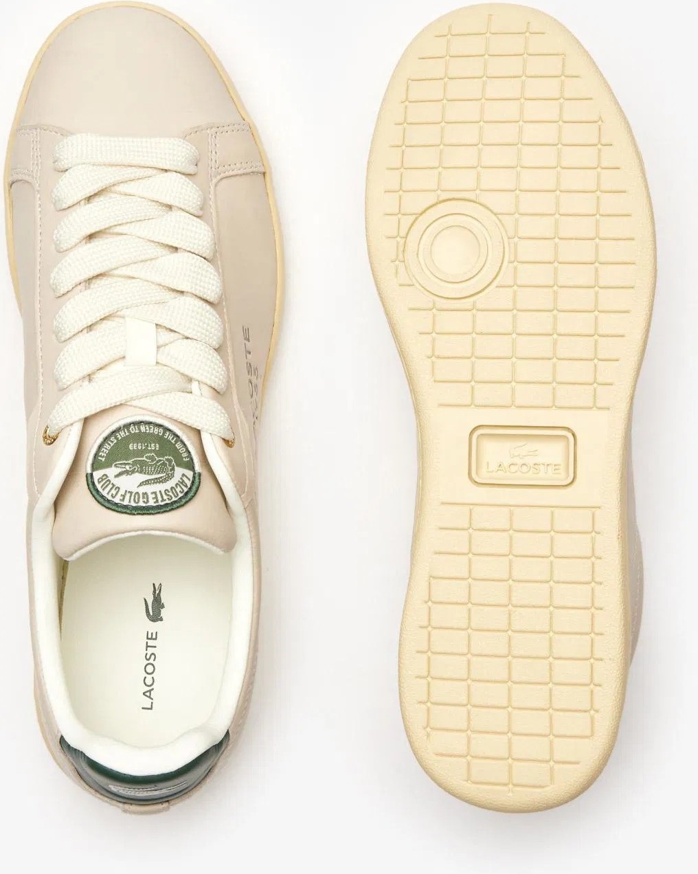 Чоловічі шкіряні кеди Lacoste з технологією Ortholite 46 — фото 6