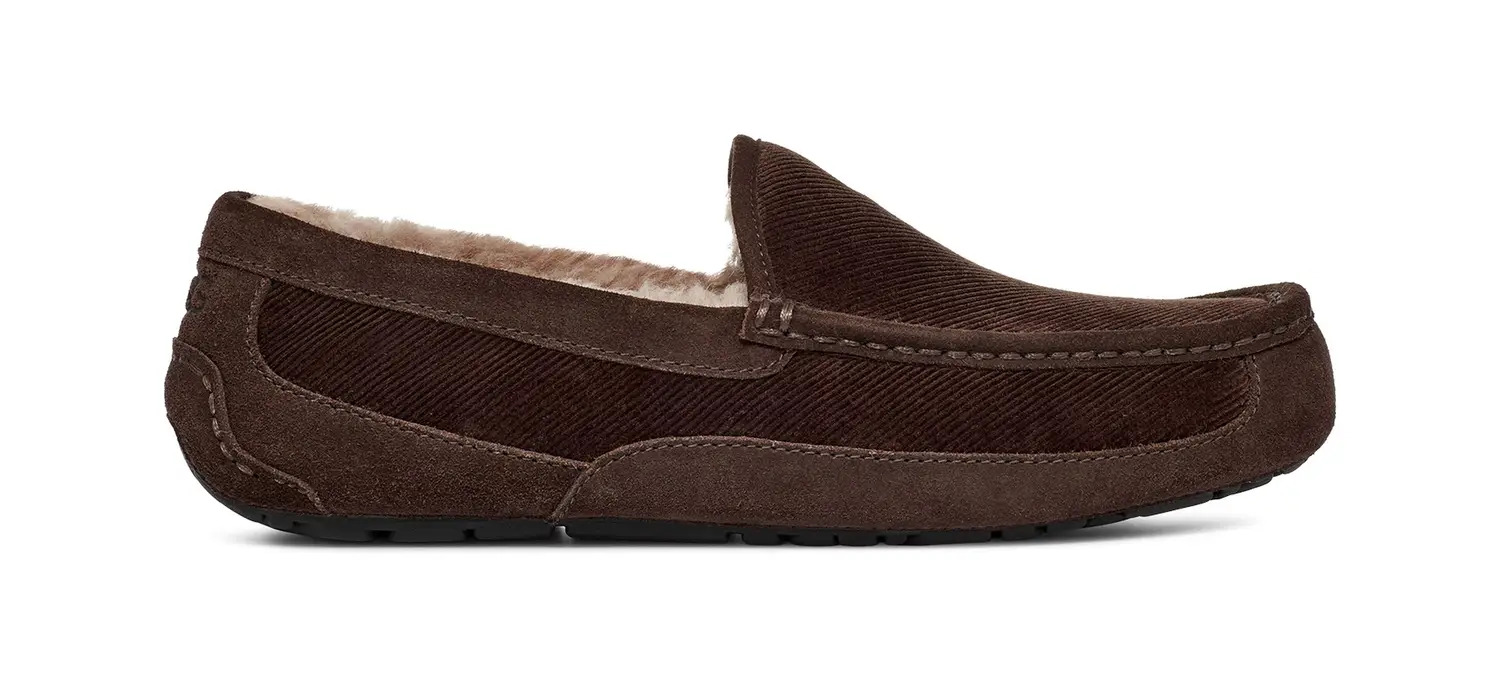 Замшеві сліпони UGG з підкладкою зі штучного хутра 1159804061 — фото 4