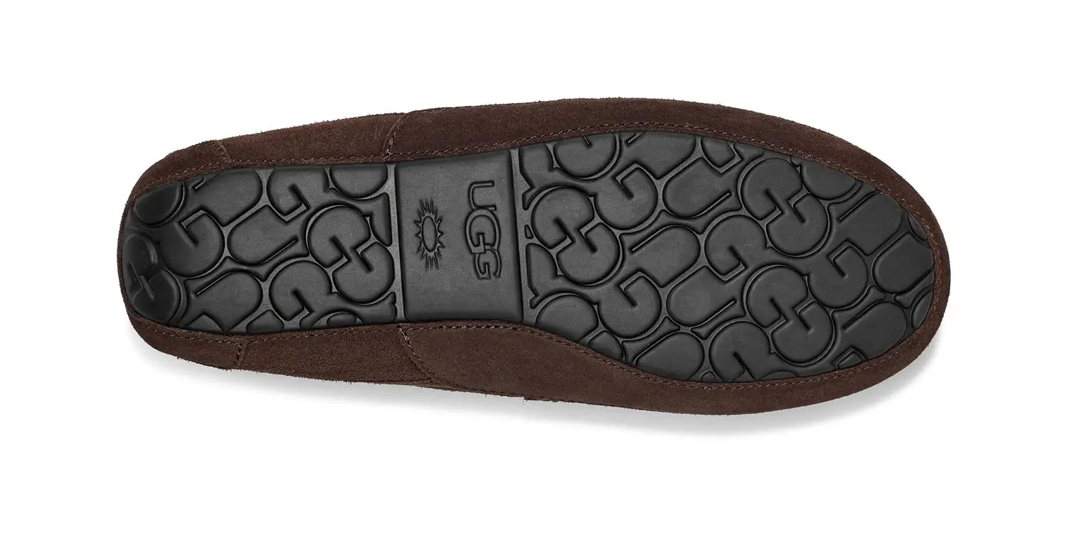 Замшеві сліпони UGG з підкладкою зі штучного хутра 1159804061 — фото 8