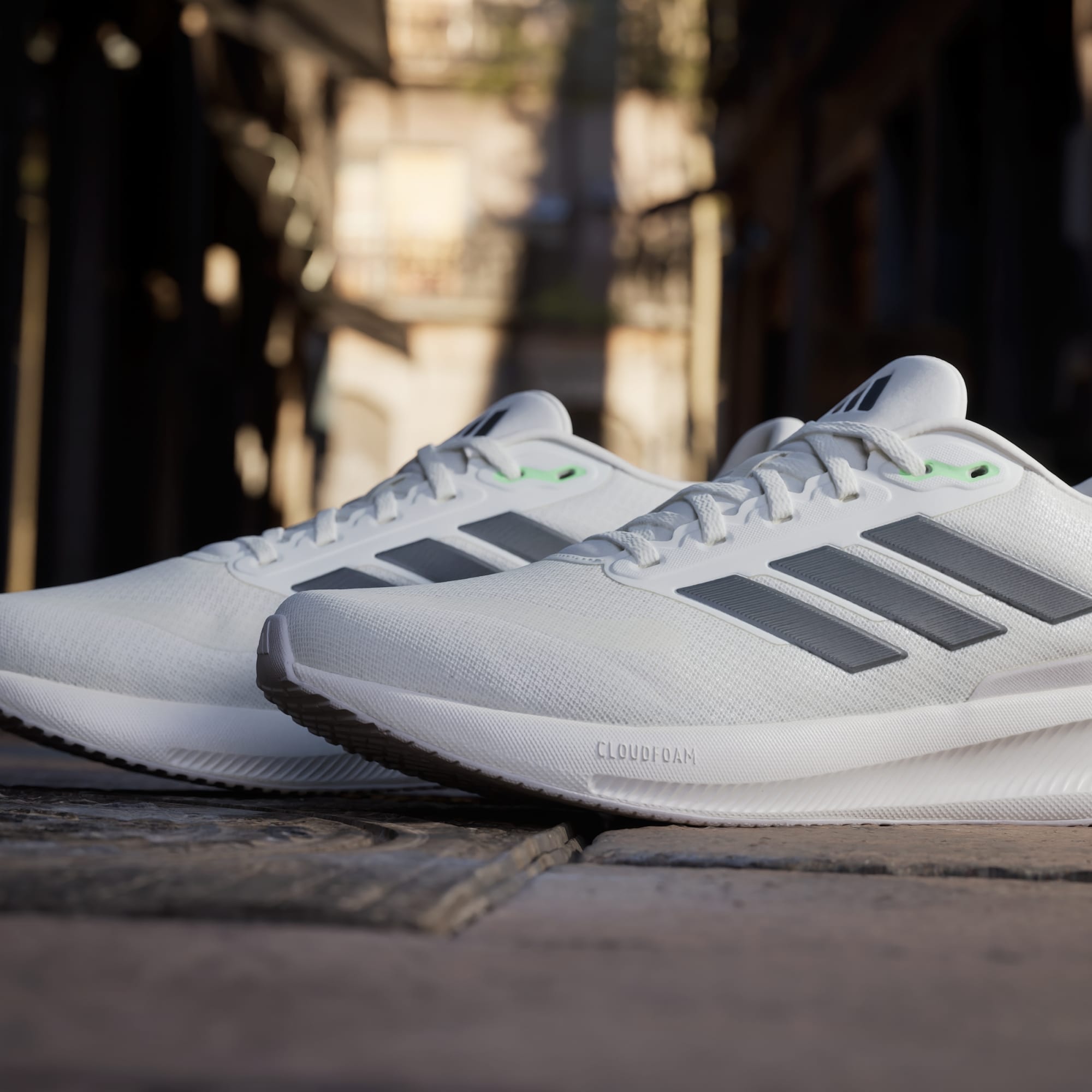Кросівки Adidas Runfalcon 5 46 11,5 US 29,5 см Молочний 1159855362 — фото 5