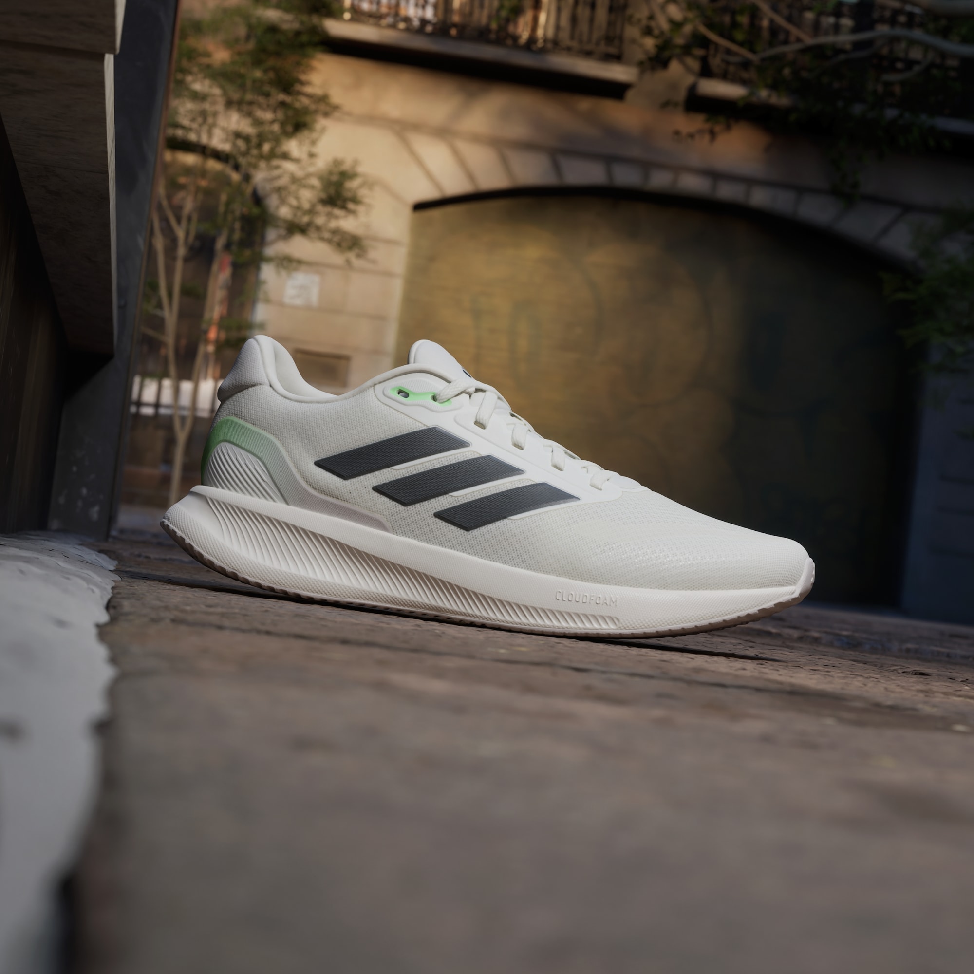 Кросівки Adidas Runfalcon 5 46 11,5 US 29,5 см Молочний 1159855362 — фото 7