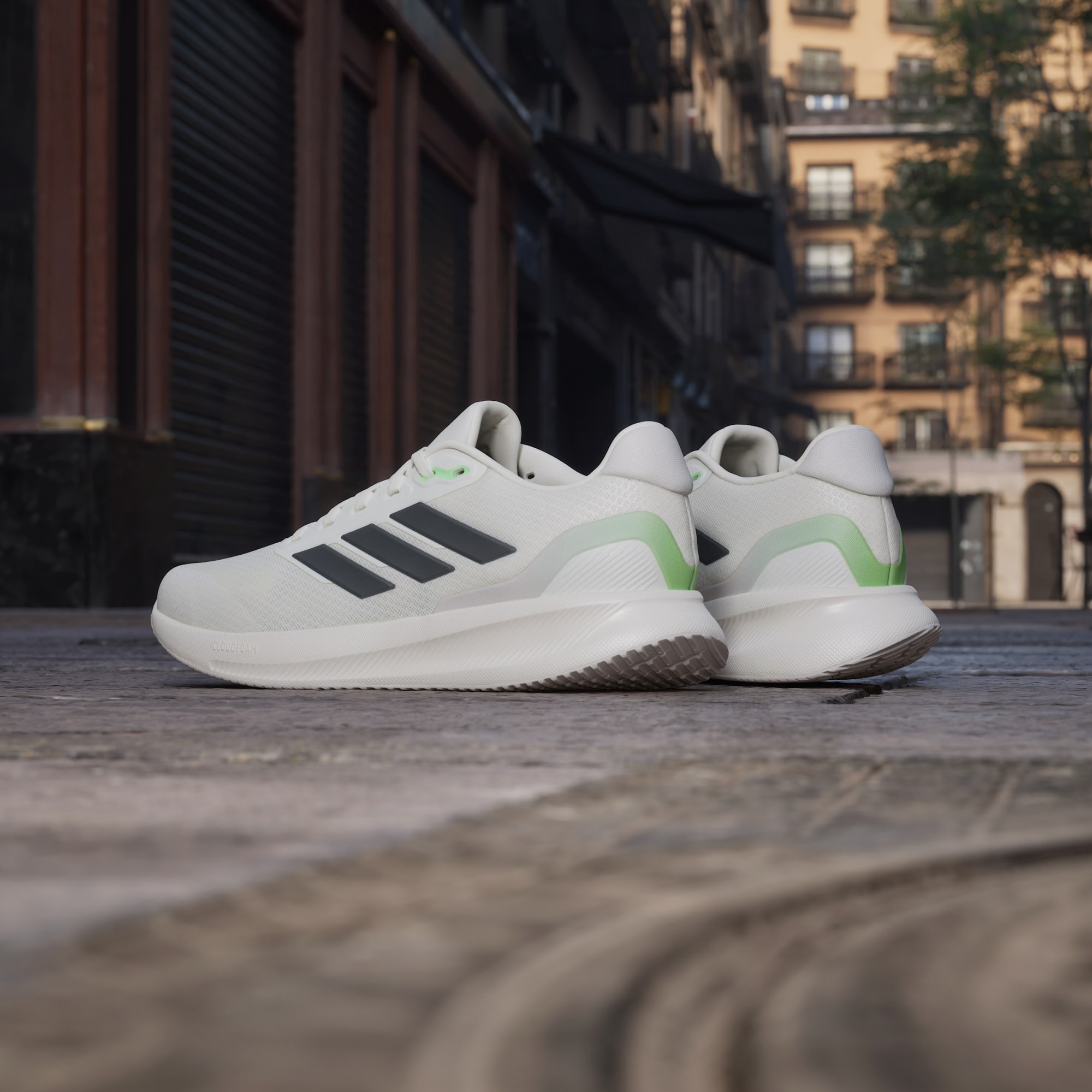 Кросівки Adidas Runfalcon 5 46 11,5 US 29,5 см Молочний 1159855362 — фото 8