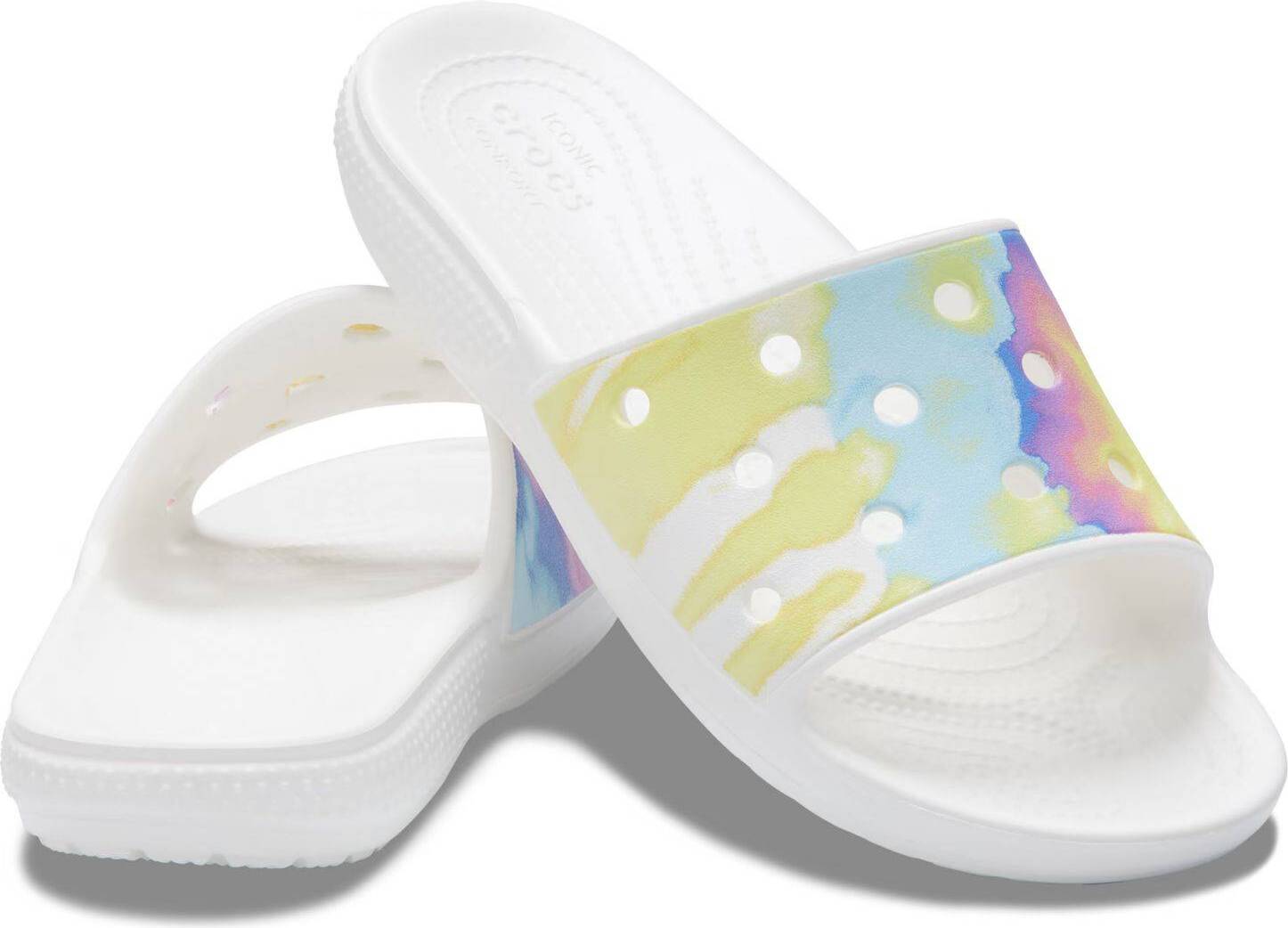 Чоловічі шльопанці Crocs Tie-Dye Graphic Slide 1159806664 — фото 3