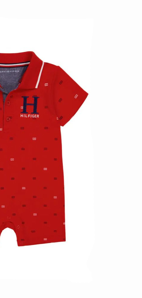 Дитячий комбінезон-поло Tommy Hilfiger із логотипом 1159815712 — фото 4