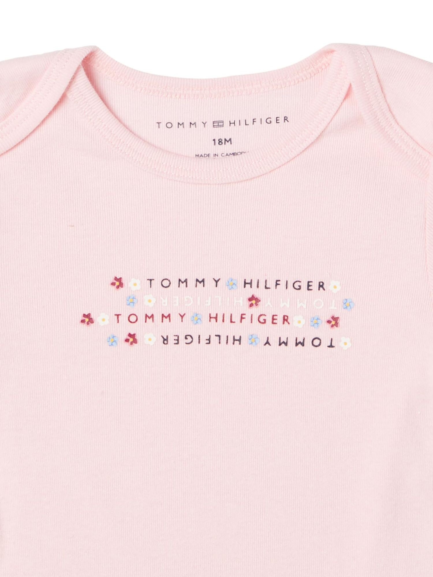 Дитячий набір боді Tommy Hilfiger короткий рукав 4шт 1159821627 — фото 2