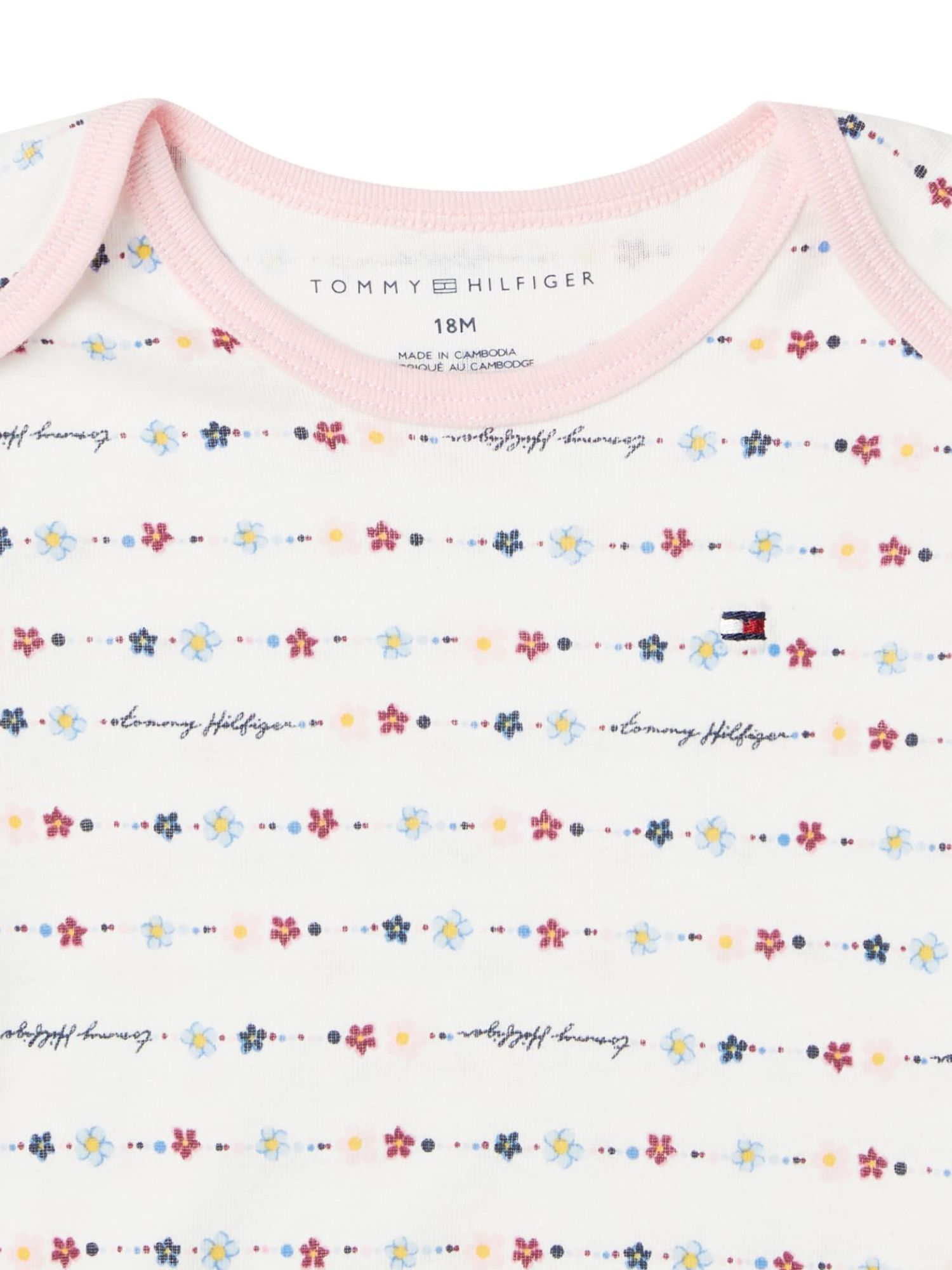 Дитячий набір боді Tommy Hilfiger короткий рукав 4шт 1159821627 — фото 5