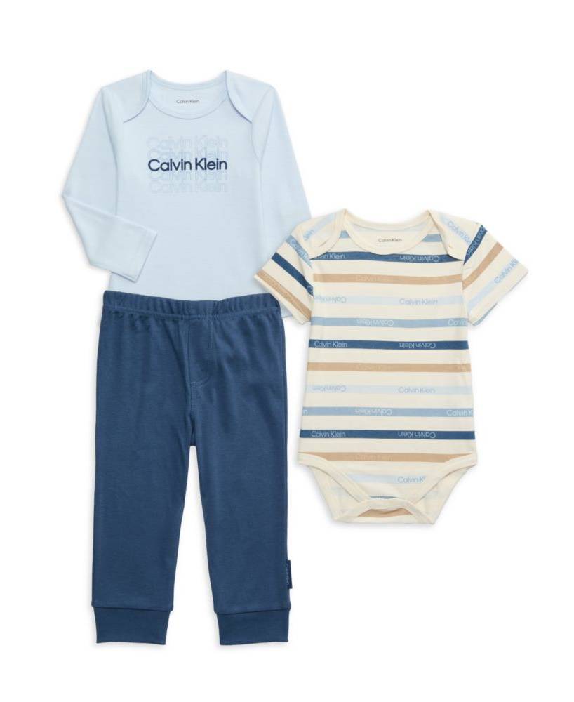 Дитячий комплект Calvin Klein два боді та штани 1159829027 — фото 4