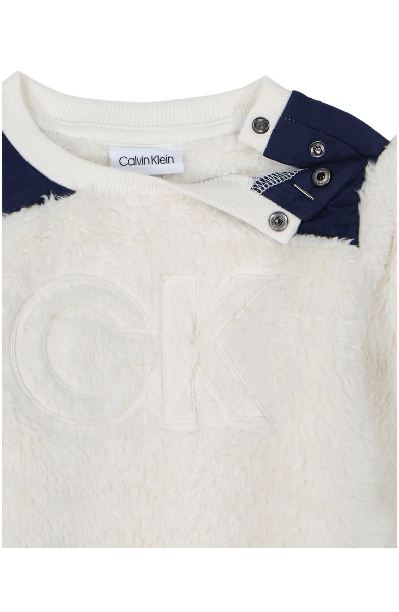 Дитячий комплект Calvin Klein кофта з екомеха та штани 1159829342 — фото 4