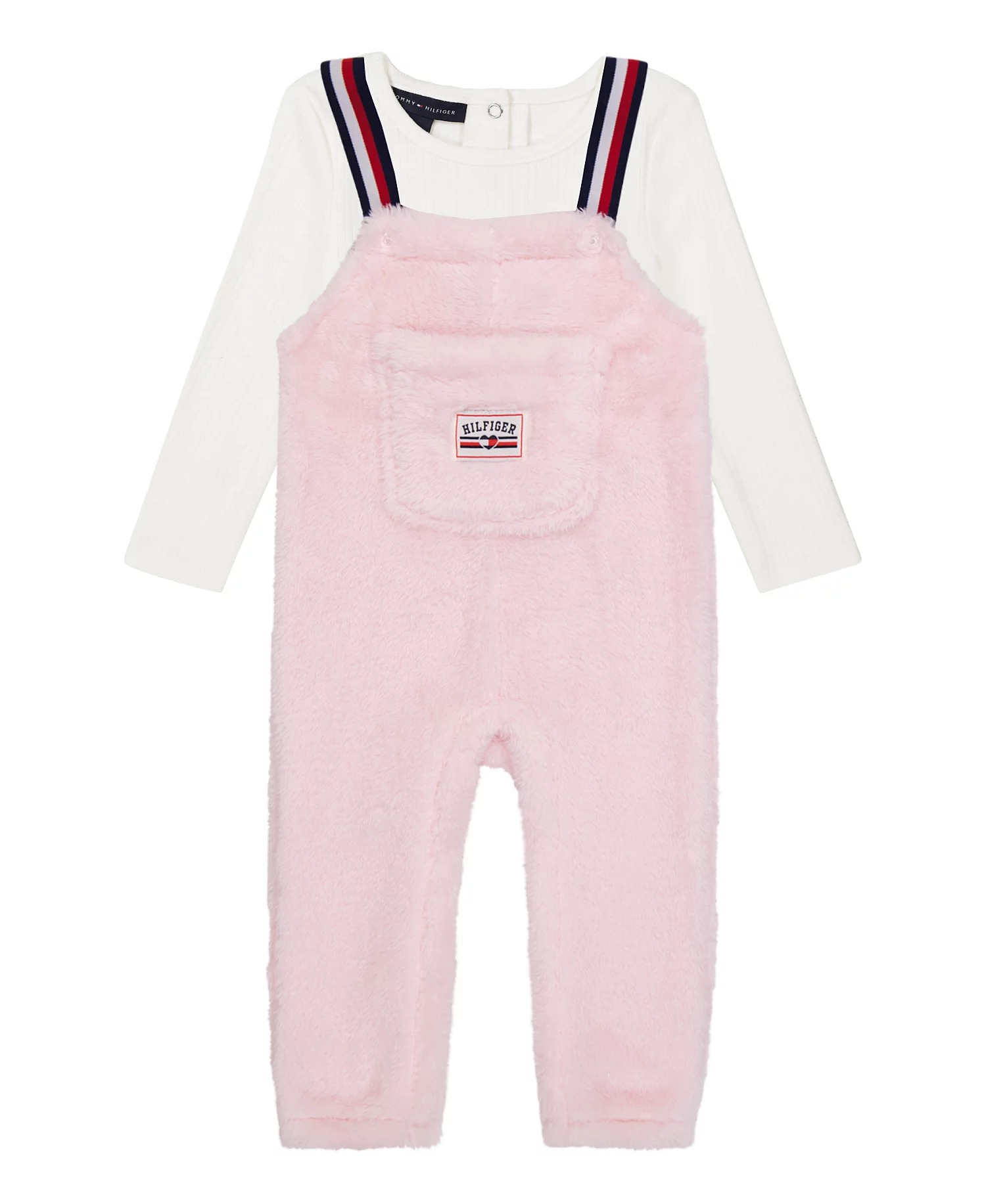 Дитячий комплект Tommy Hilfiger лонгслів та комбінезон 1159830944 — фото 4