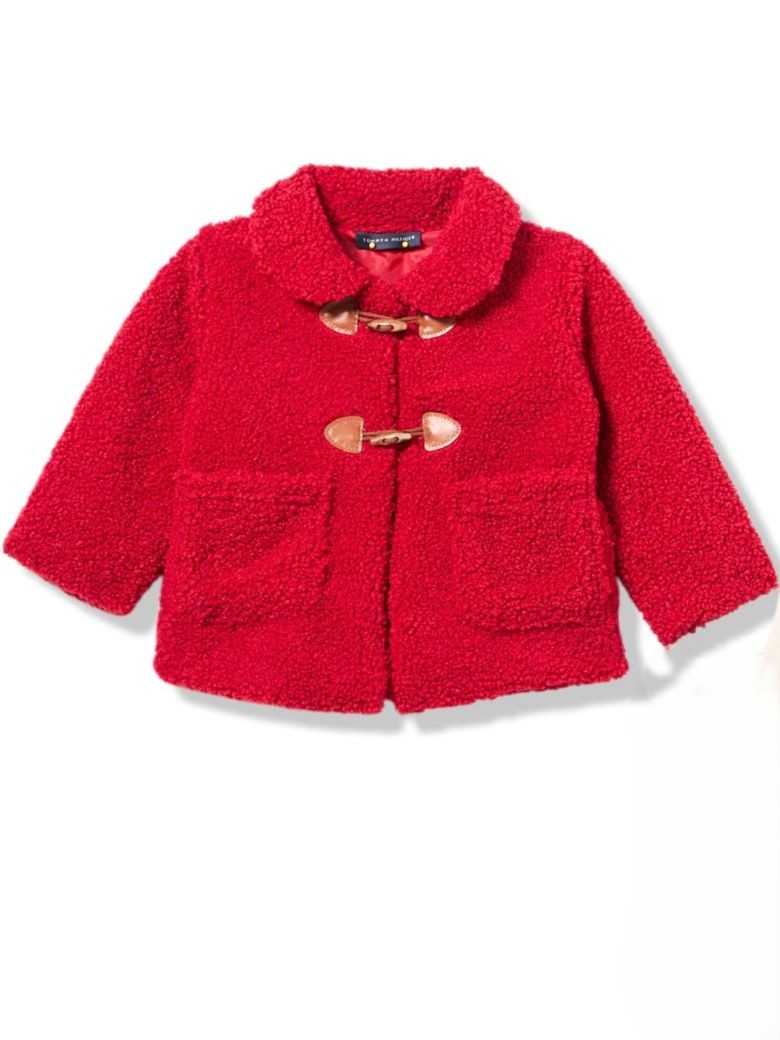 Дитячий комплект Tommy Hilfiger пальто, лонгслів та штани 1159845465 — фото 4