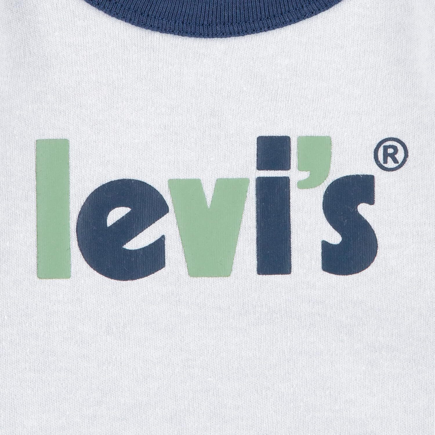 Дитячий комплект Levi's лонгслів, штани та шапочка 1159855715 — фото 4
