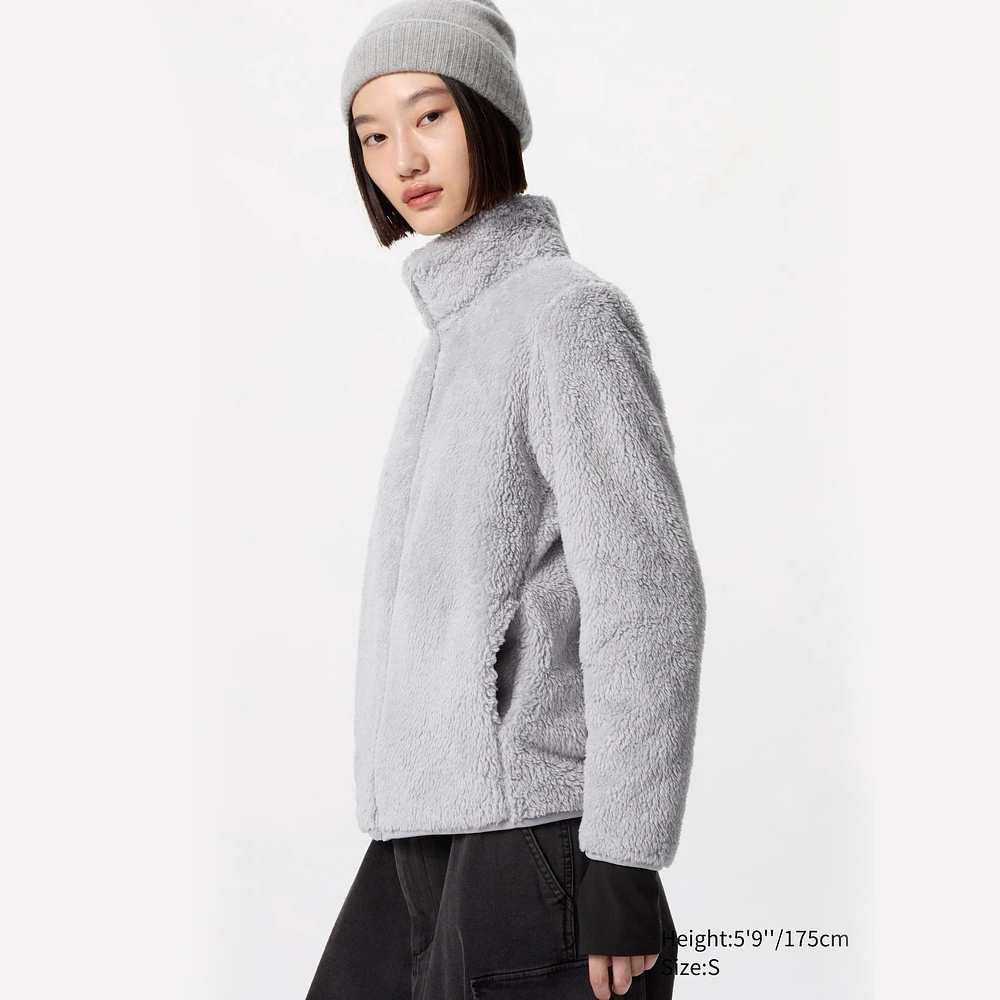 Куртка на блискавці UNIQLO зі штучного хутра 1159829158 — фото 1