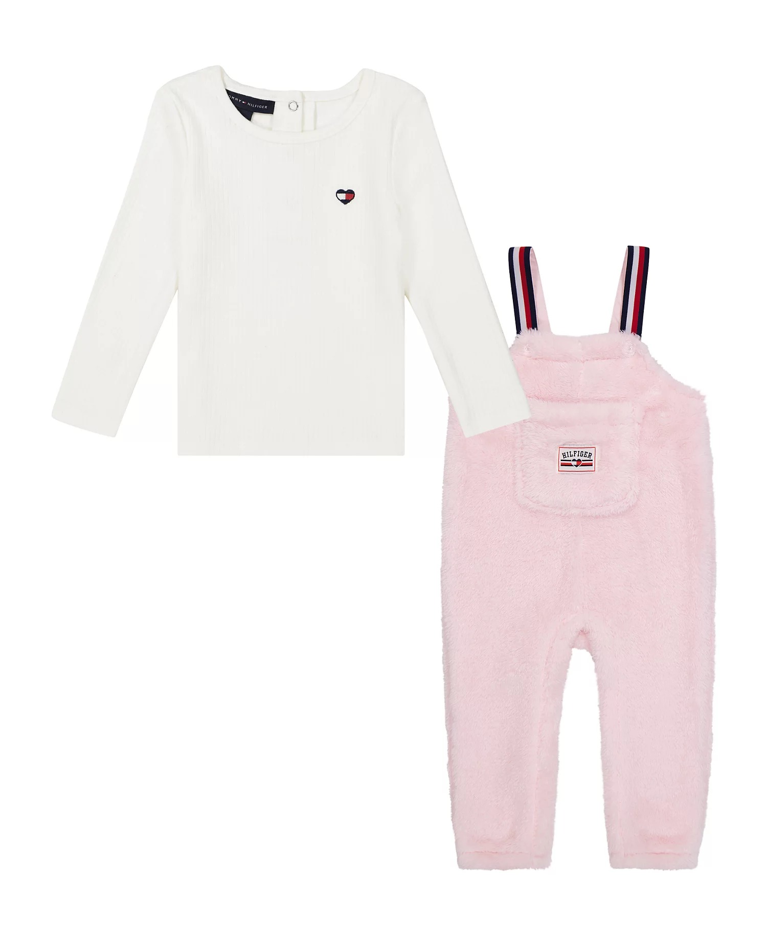 Дитячий комплект Tommy Hilfiger лонгслів та комбінезон 1159830944 — фото 1