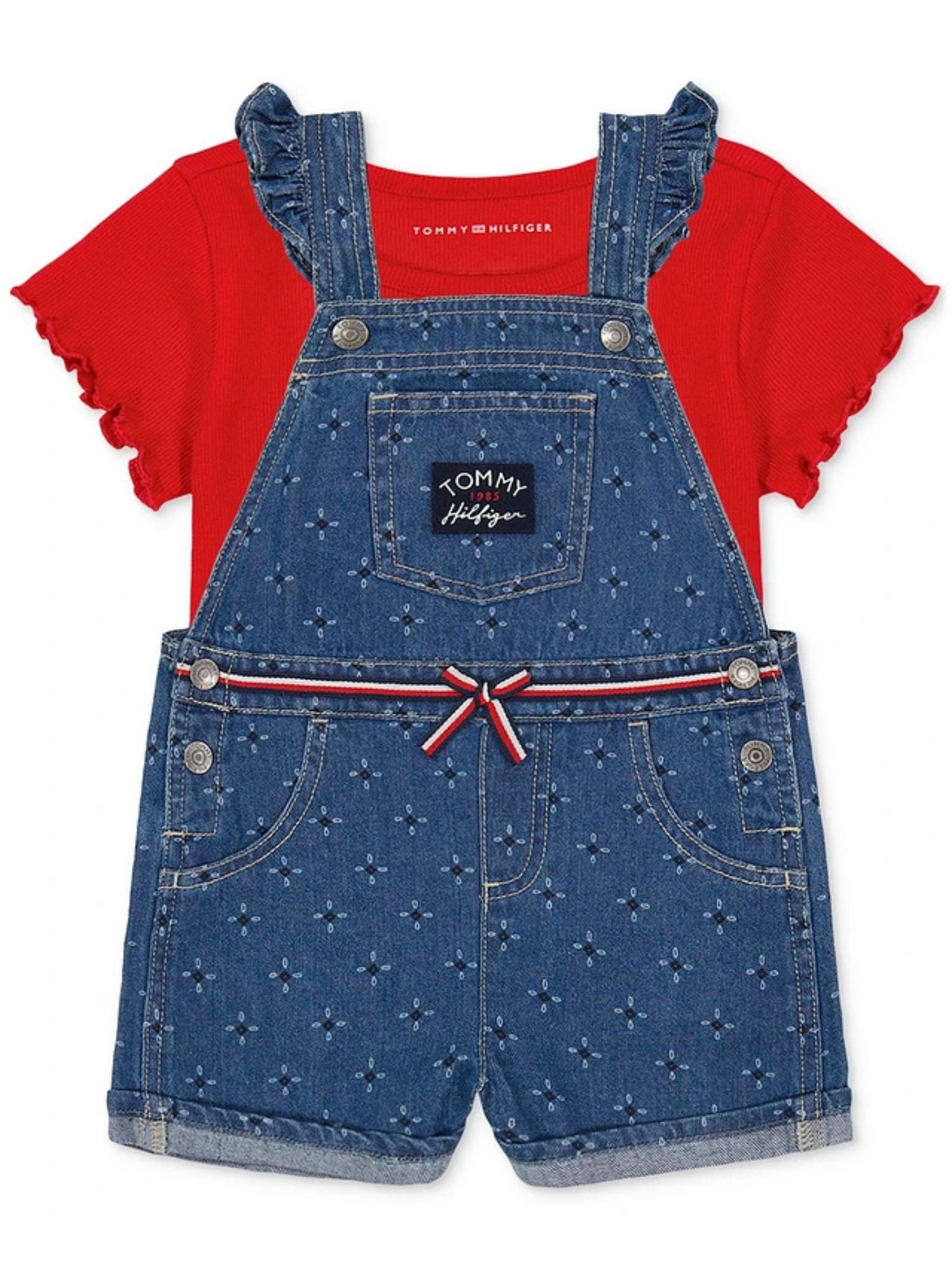 Дитячий костюм Tommy Hilfiger футболка та комбінезон 1159826354 — фото 3