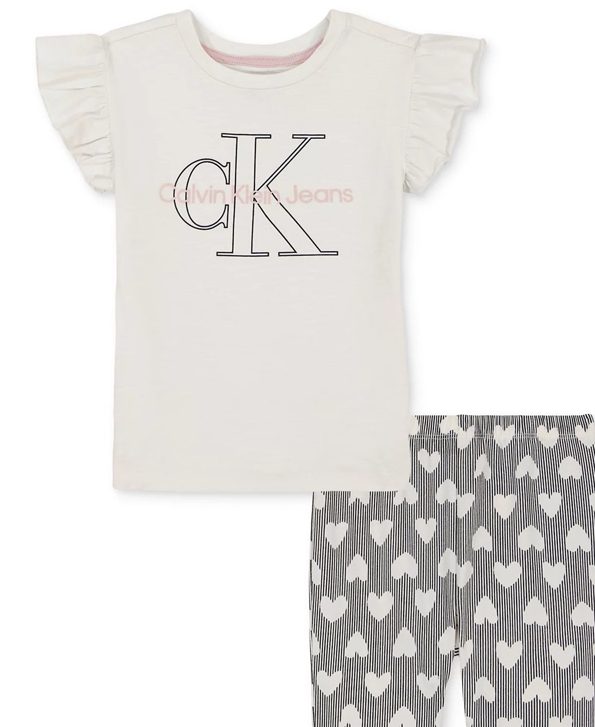 Дитячий комплект Calvin Klein футболка та легінси 1159837088 — фото 4