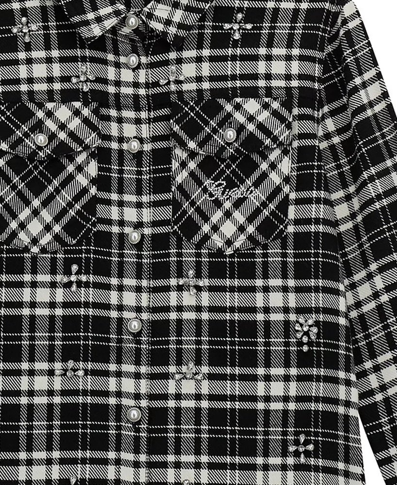 Дитяча сорочка GUESS з оздобленням камінням 1159837564 — фото 4