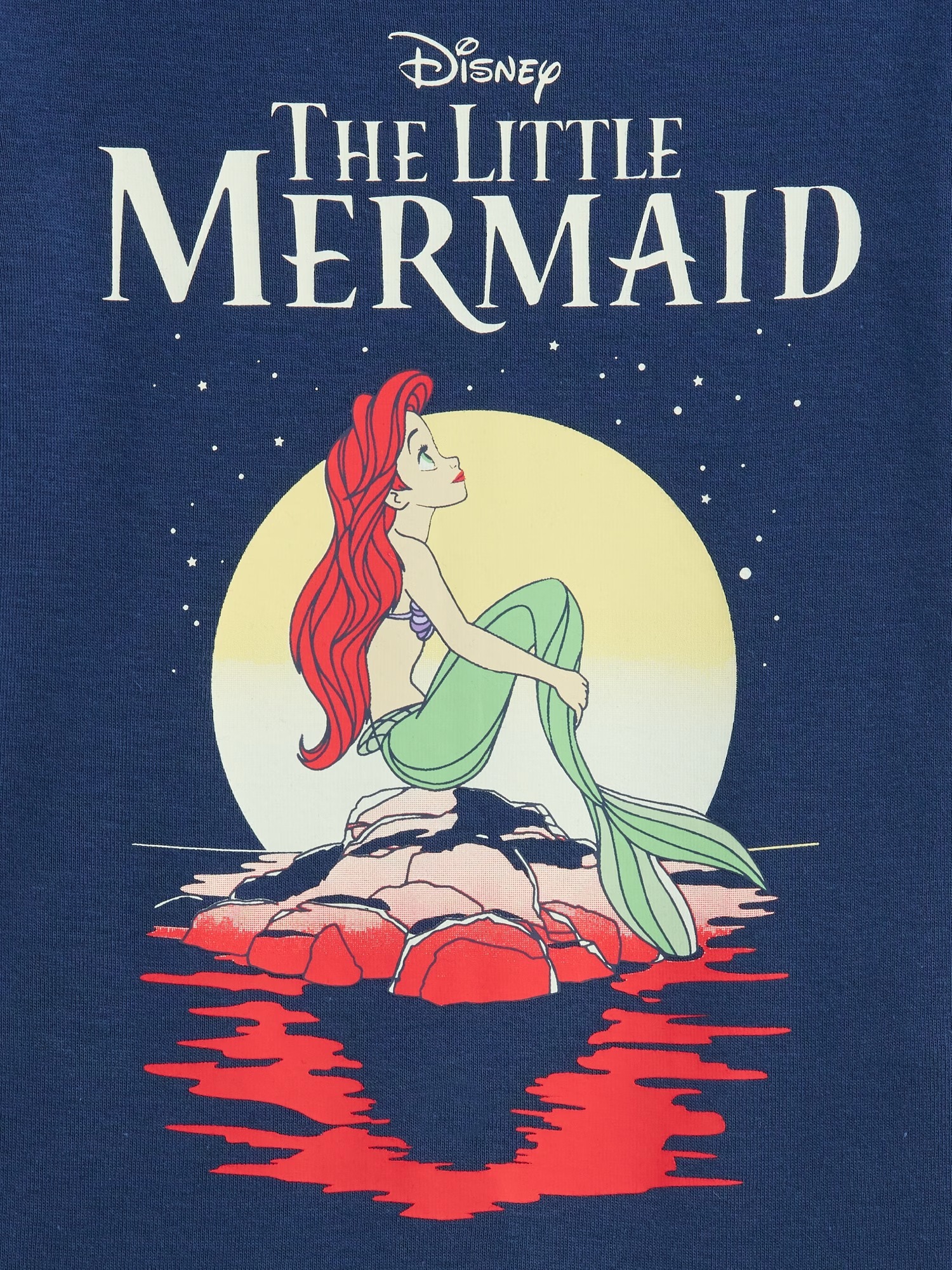 Дитяча піжама Disney Little Mermaid GAP футболка та шорти 1159858506 — фото 4