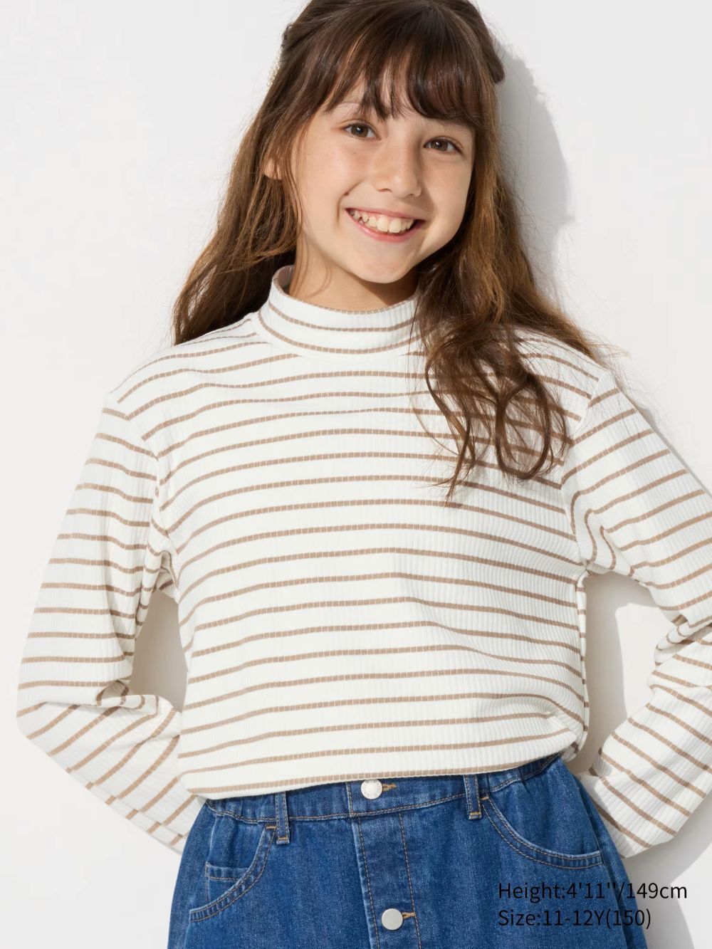 Дитячий лонгслів UNIQLO HEATTECH 1159830120 — фото 4