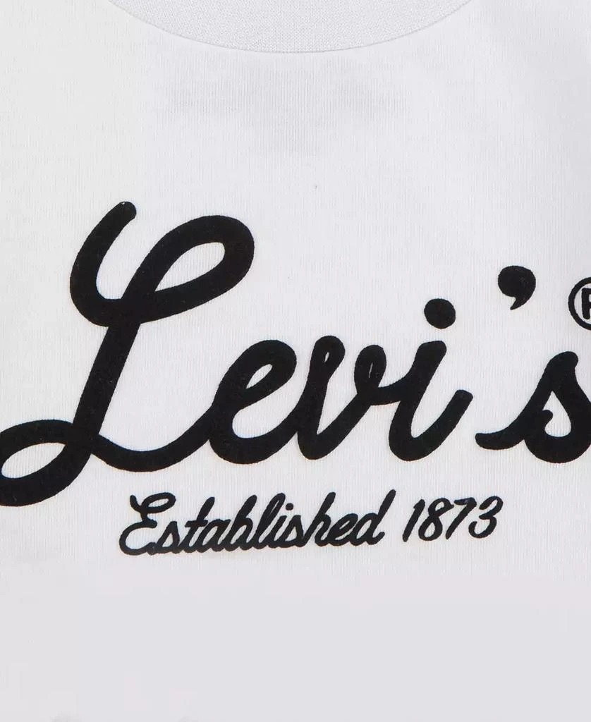 Дитячий лонгслів Levi's з принтом 1159832551 — фото 5