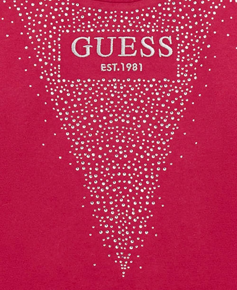Дитячий лонгслів GUESS зі стразами 1159832732 — фото 3