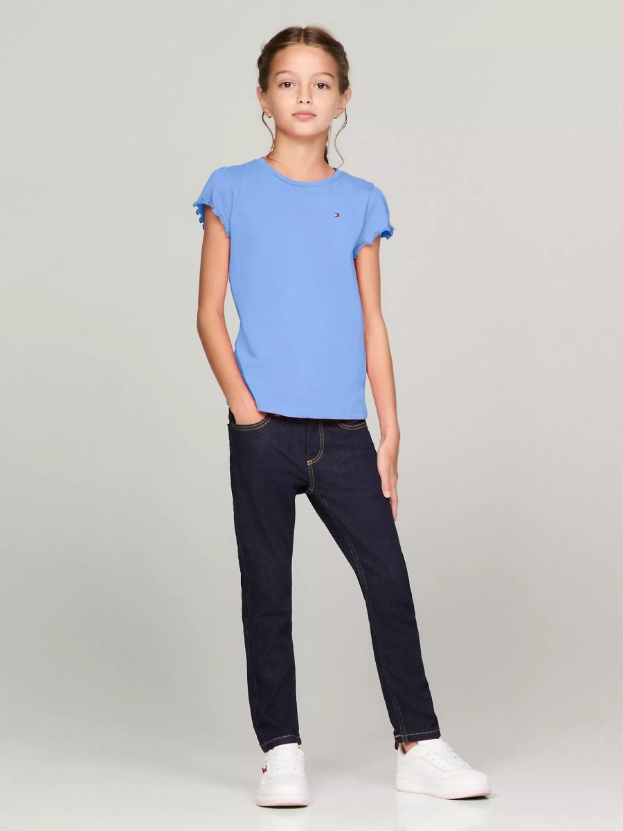 Футболка для дівчаток Tommy Hilfiger з рюшами 1159842631 — фото 3