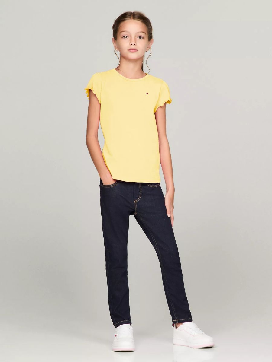 Футболка для дівчаток Tommy Hilfiger з рюшами 1159842632 — фото 3
